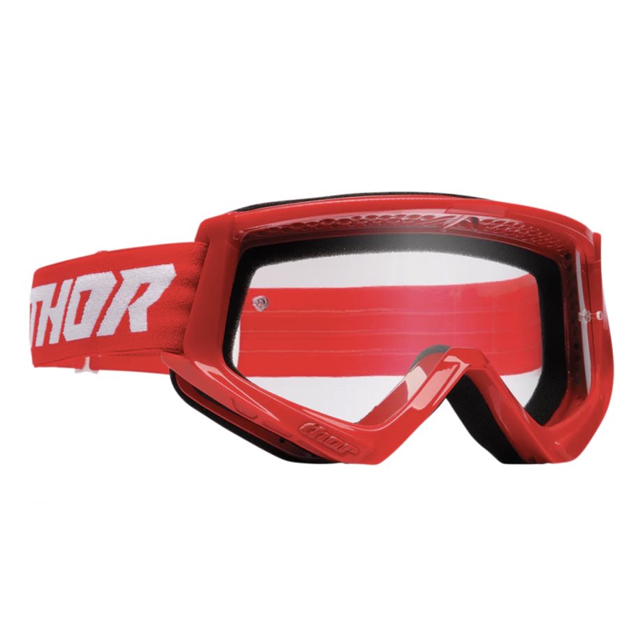 THOR RED COMBAT RACER GOGGLES 