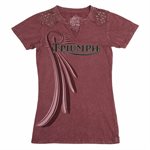 TRIUMPH UHL FEATHERED T-SHIRT